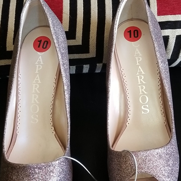 Nwt Lavendar Sparkle Heels - Picture 4 of 5